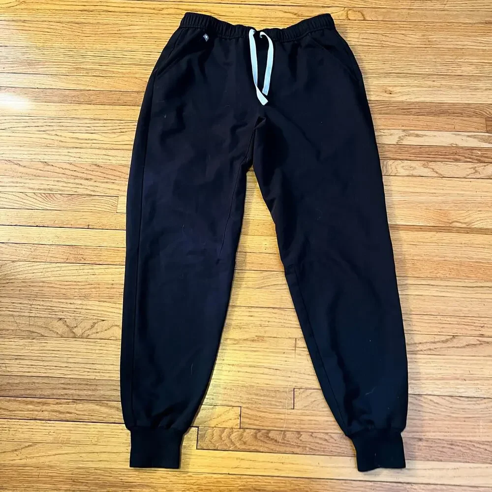 Figs Pants Mens Medium Tansen Jogger Scrub Black MXXSW2004 **